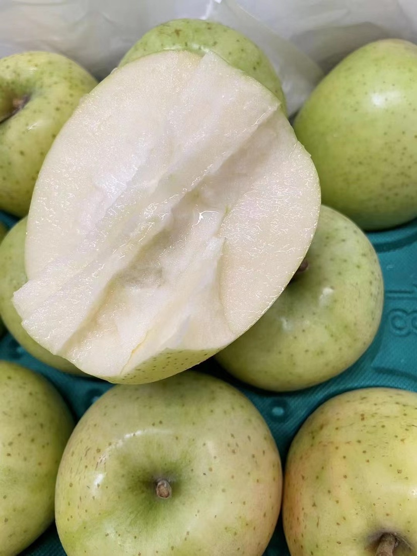 正宗日本进口王林青苹果雀斑青森原箱20斤礼盒当季新鲜苹果90mm含95mm