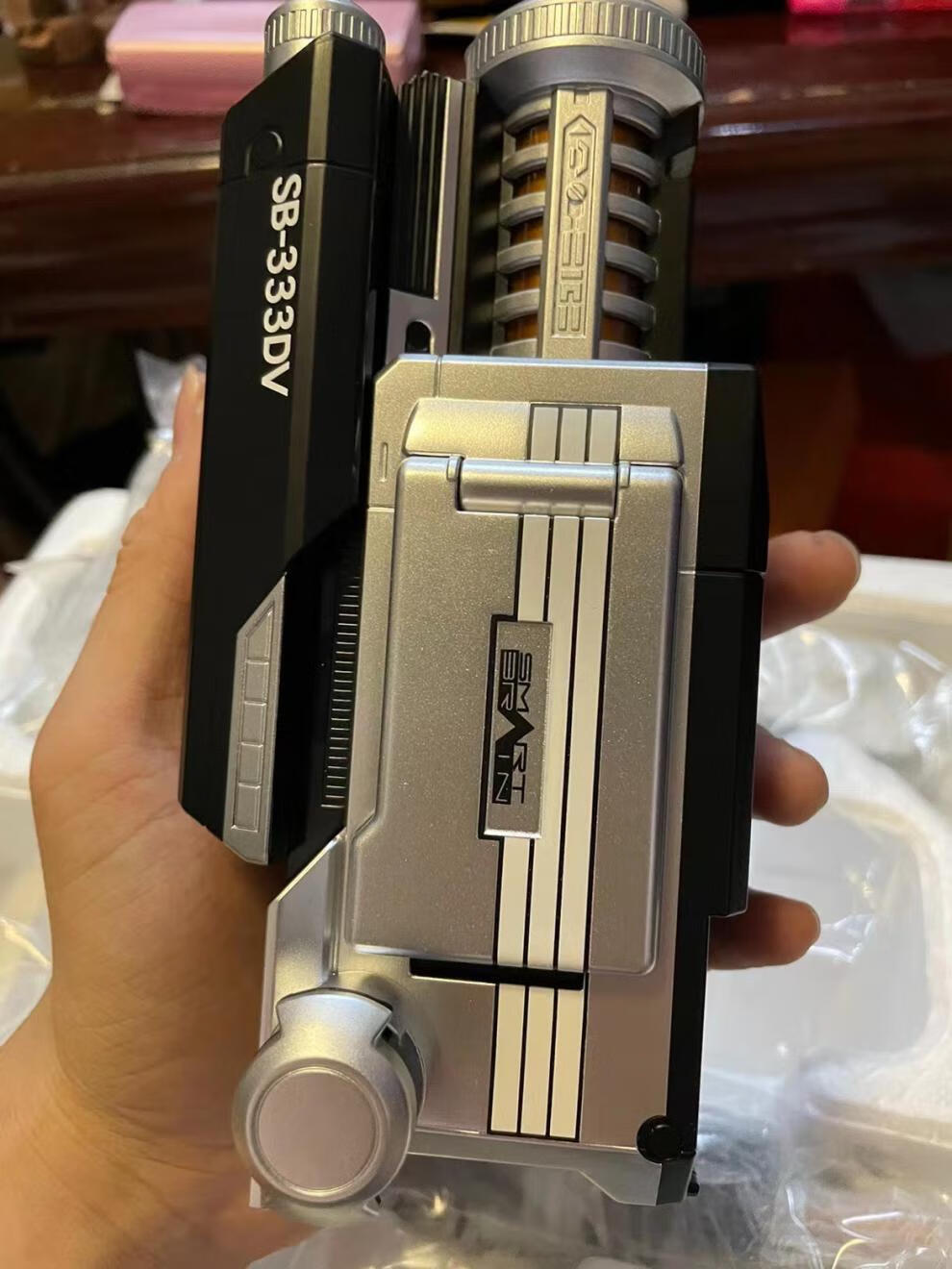 99新开封美品csm假面骑士delta德尔塔555腰带全新运输箱 日版现货