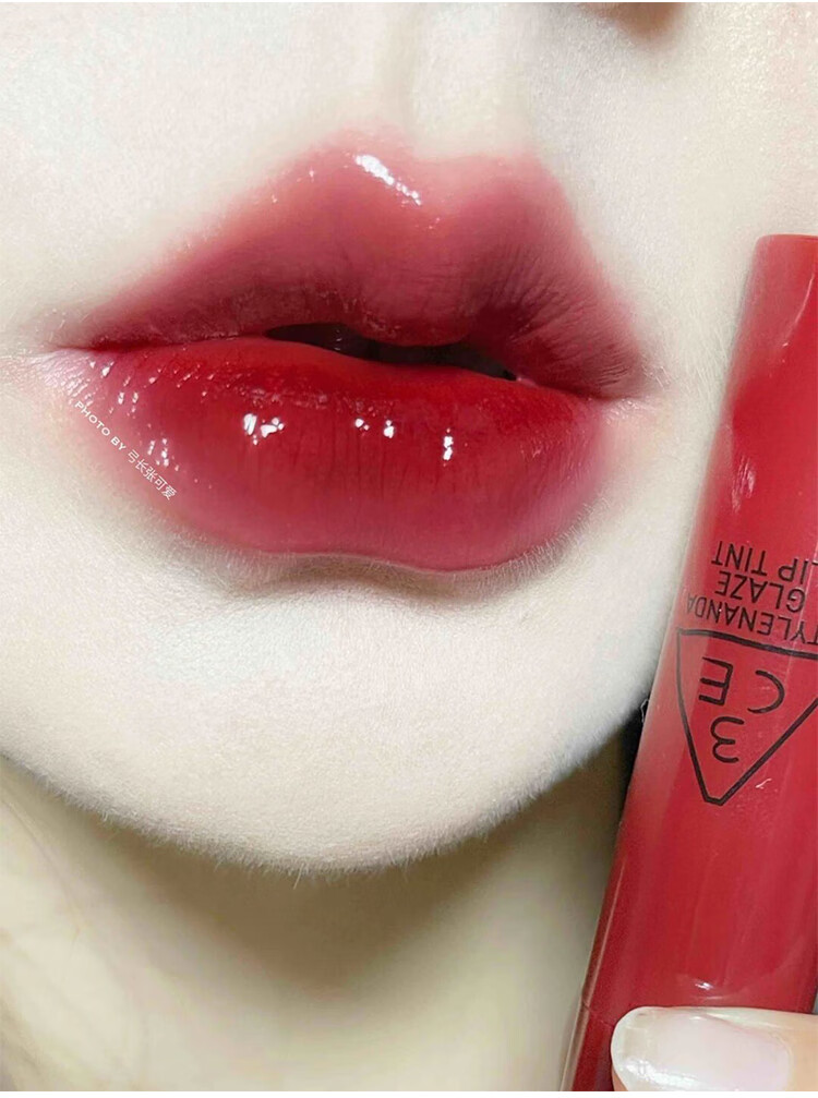 520礼物韩国3ce镜面唇釉水光口红玻璃唇小众女学生平价不掉色不沾杯