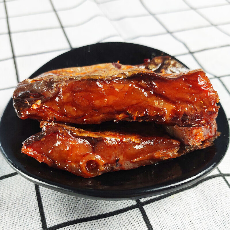 湘岳香辣鱼排香辣鱼条手撕鱼条鱼排酥软鲜嫩250g50