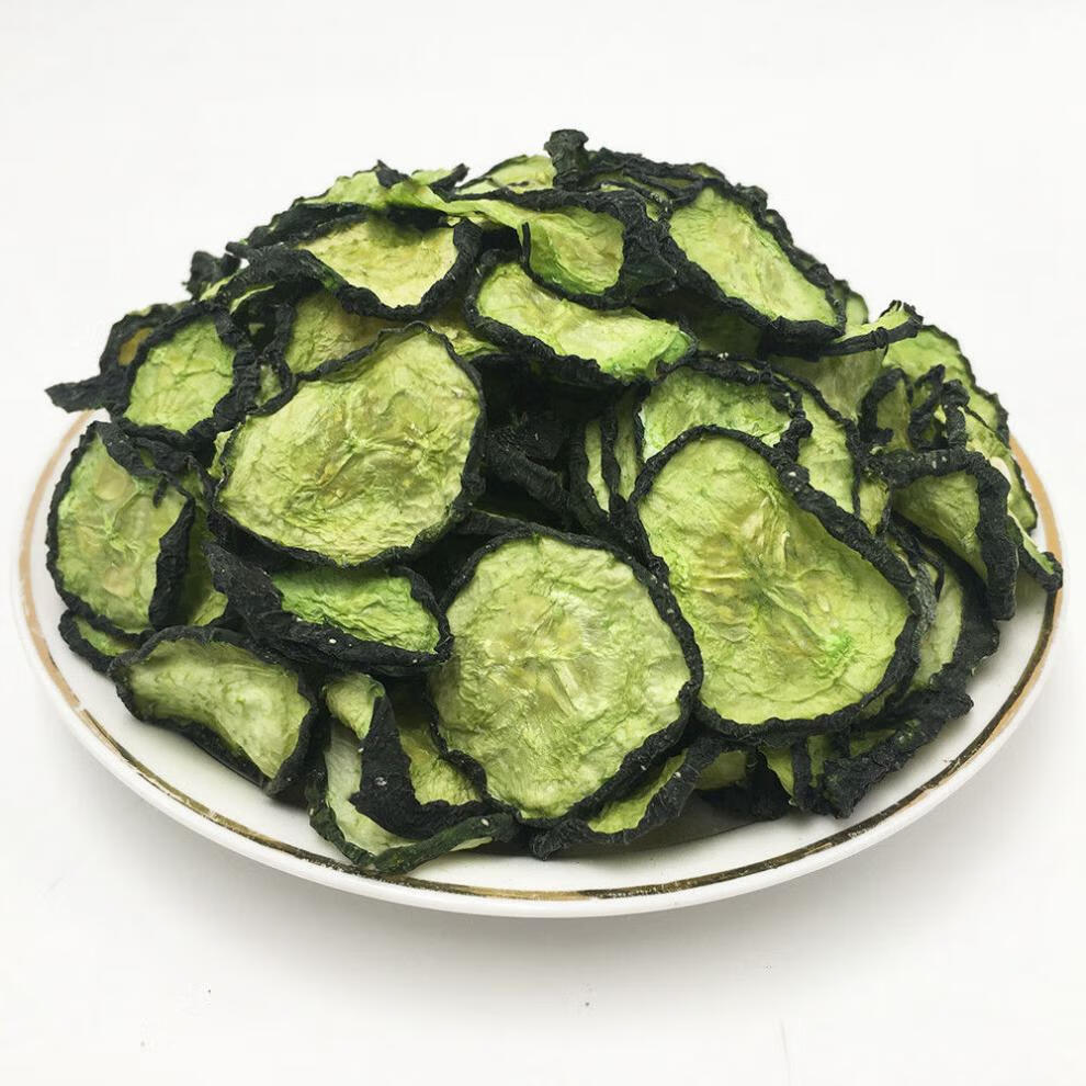 干黄瓜干黄瓜片条皮钱脱水蔬菜干菜干货土特产农家自制青瓜干日晒