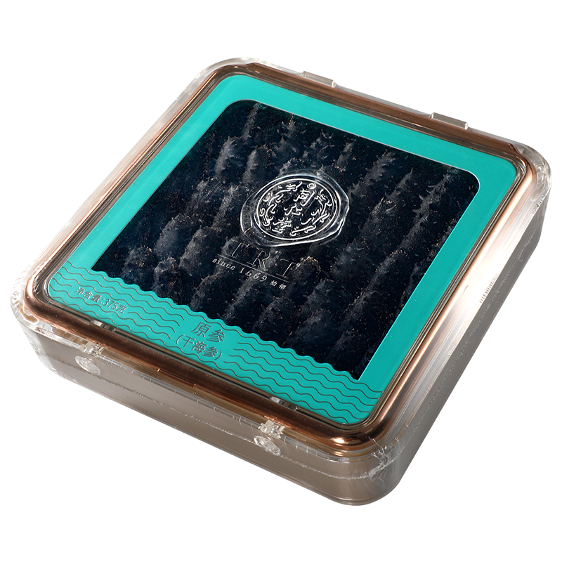 北京同仁堂干海参原参375克5170头500g礼盒大连海参