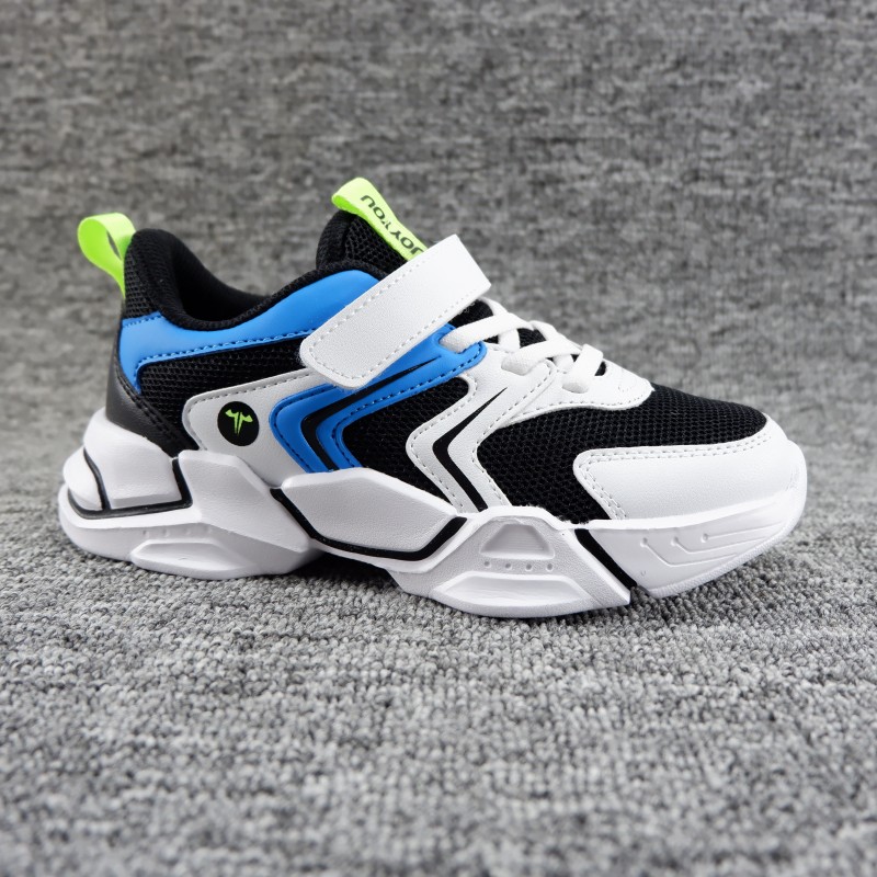 迪士尼品牌disney足友童鞋春秋季3137码网面透气轻便软底男中童学生