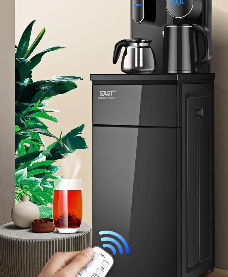 先科茶吧机先科家用多功能立式饮水机下置水桶新款智能速热自动上水茶
