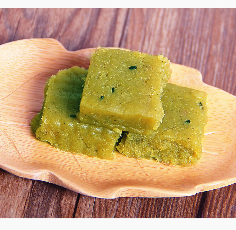 安徽无为特产传统手工麻油绿豆糕冰糕老式糕点套餐麻油绿豆糕共5盒