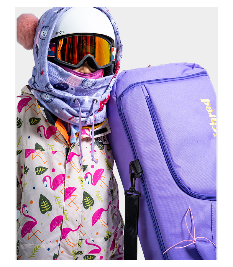 滑雪包背包多功能双肩收纳大容量儿童滑雪板包青少年儿童单板滑雪板包