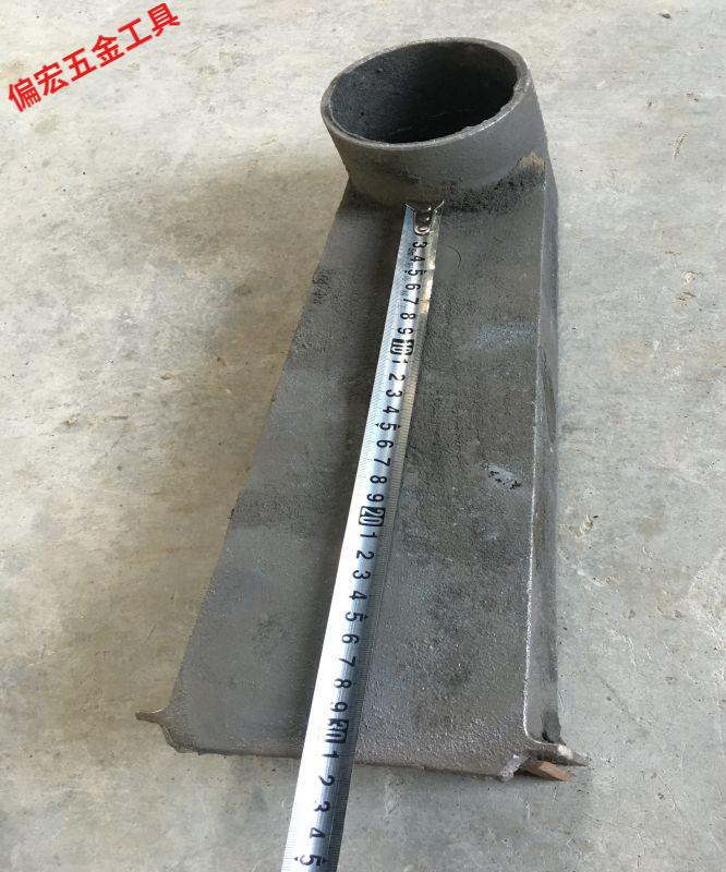 铸铁87型侧排雨水斗侧入式落水斗女儿墙雨水口方圆口同层侧地漏dn100