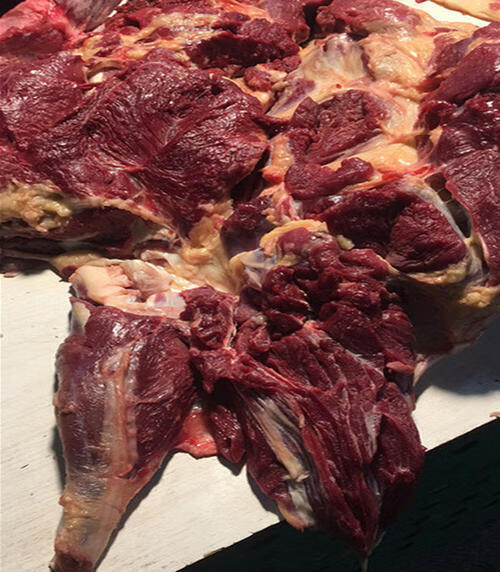 马肉新鲜马肉驴肉肋条排骨腱子肉马腿肉熏马肠 马肉(3斤装)【图片