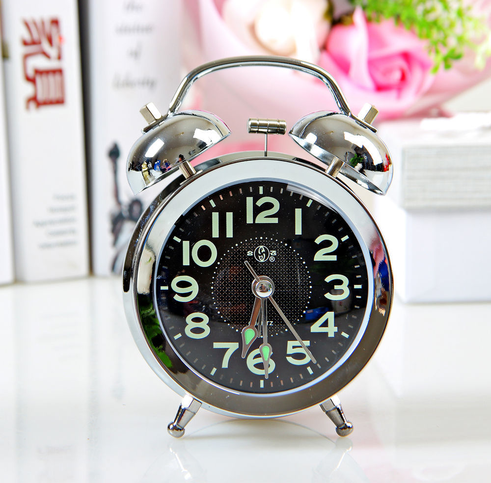 coruscate超大声音马蹄表机械老式上发条闹钟复古怀旧金属机芯创意