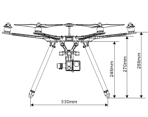 航拍无人机级f450婚庆航拍载重无人机apm28pix哪吒s550六轴到手飞套机