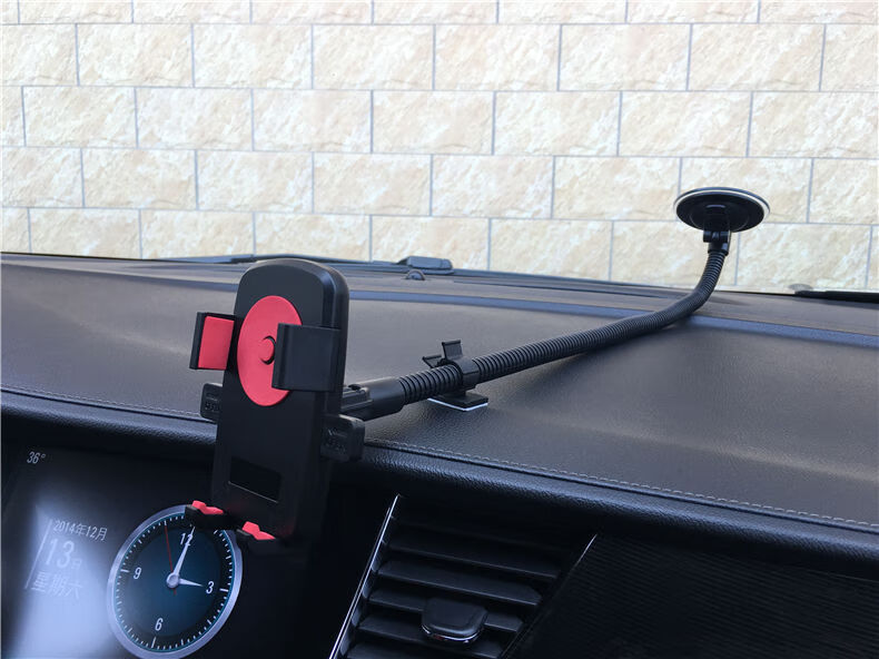 车载支架车载加长款吸盘式汽车上手机支撑架车内导航轿车货车通用50厘