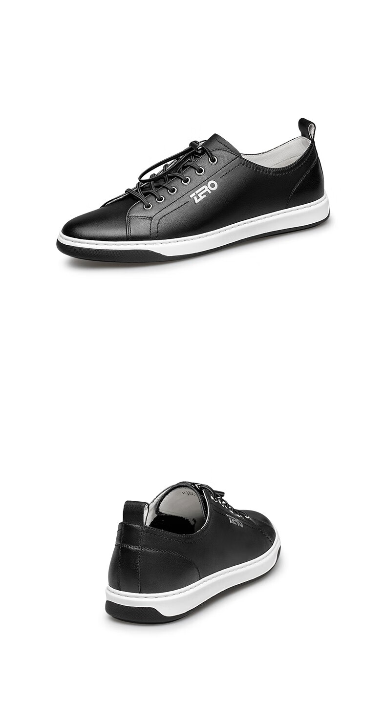 官方发售zero零度男鞋休闲鞋2022春季新款头层牛皮简约时尚户外休闲