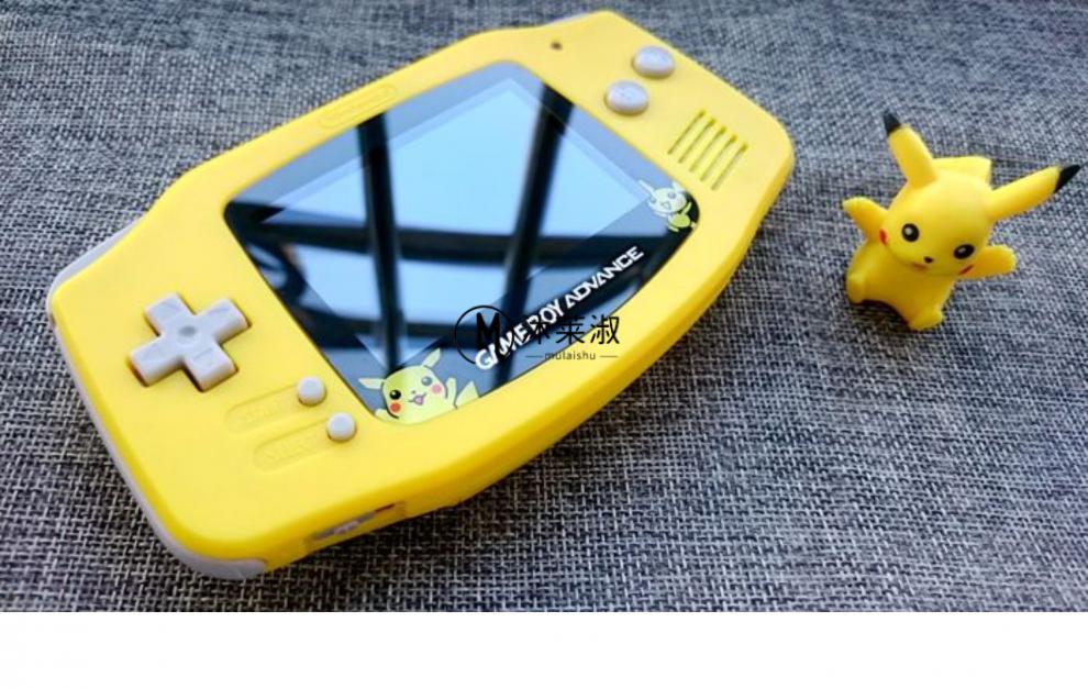 gbc口袋妖怪游戏机任天堂高亮gba游戏机怀旧掌机彩屏game口袋妖怪gbc