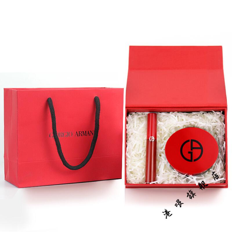 情人节礼物阿玛尼红管唇釉口红哑光礼盒套装老婆女友生日礼物女单支