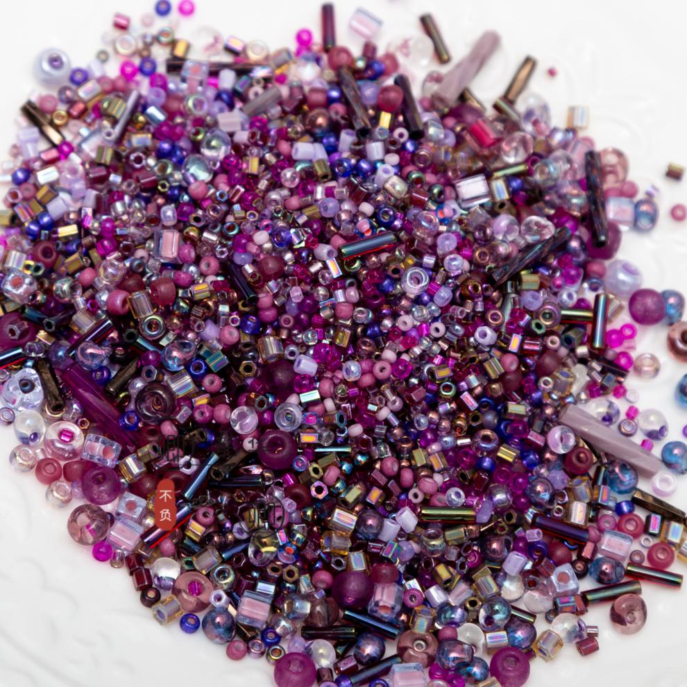2022新款御幸米珠日本miyuki御幸混合米珠 diy串珠梭编法式刺绣材料