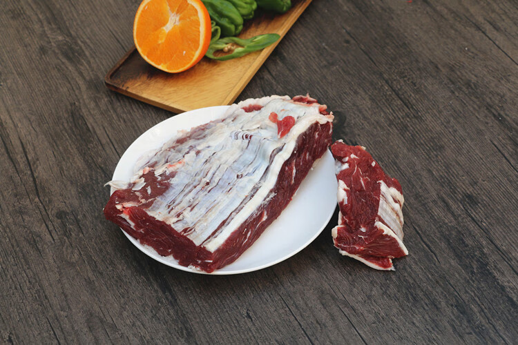 新鲜黄牛吊龙肉500g嫩牛肉眼肉上脑整条7斤整条拍7斤