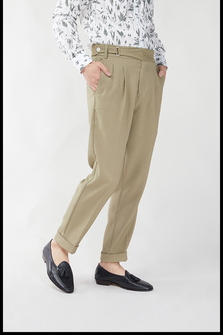 特吕弗(truffaut)男鞋羊驼皮乐福鞋手工休闲皮鞋流苏雅致真皮低跟豆豆