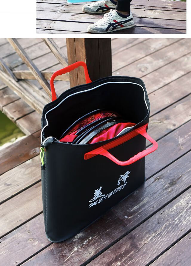 鱼护包防水加厚手提袋装鱼鱼护袋多功能轻便渔具包钓鱼包鱼具用品简约