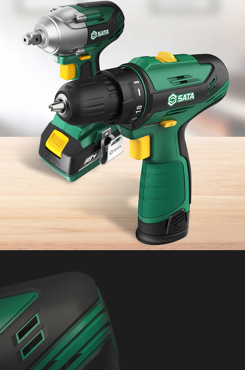 世达电动手钻12v锂电手电钻电动螺丝刀手持式家用充电式起子机打孔机