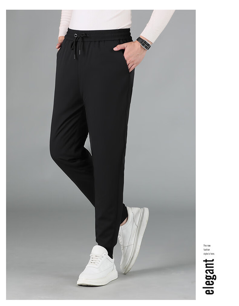 YAYA 90% Goose down Pants, Winter Thermal Leggings for Men And Women, Couples Matching Style, Warm Thick Fleece-Lined Pants, Tapered Men's Trousers 16