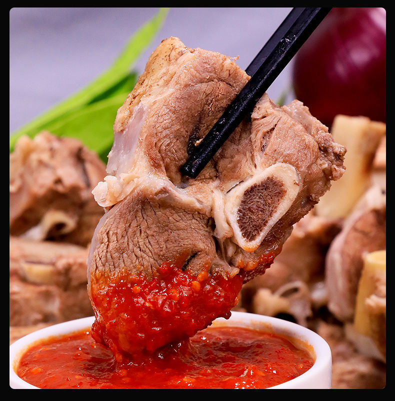 内蒙古手把肉白条切块草原苏尼特羔羊清真羊肉手扒肉现杀羊排羊腿羔羊