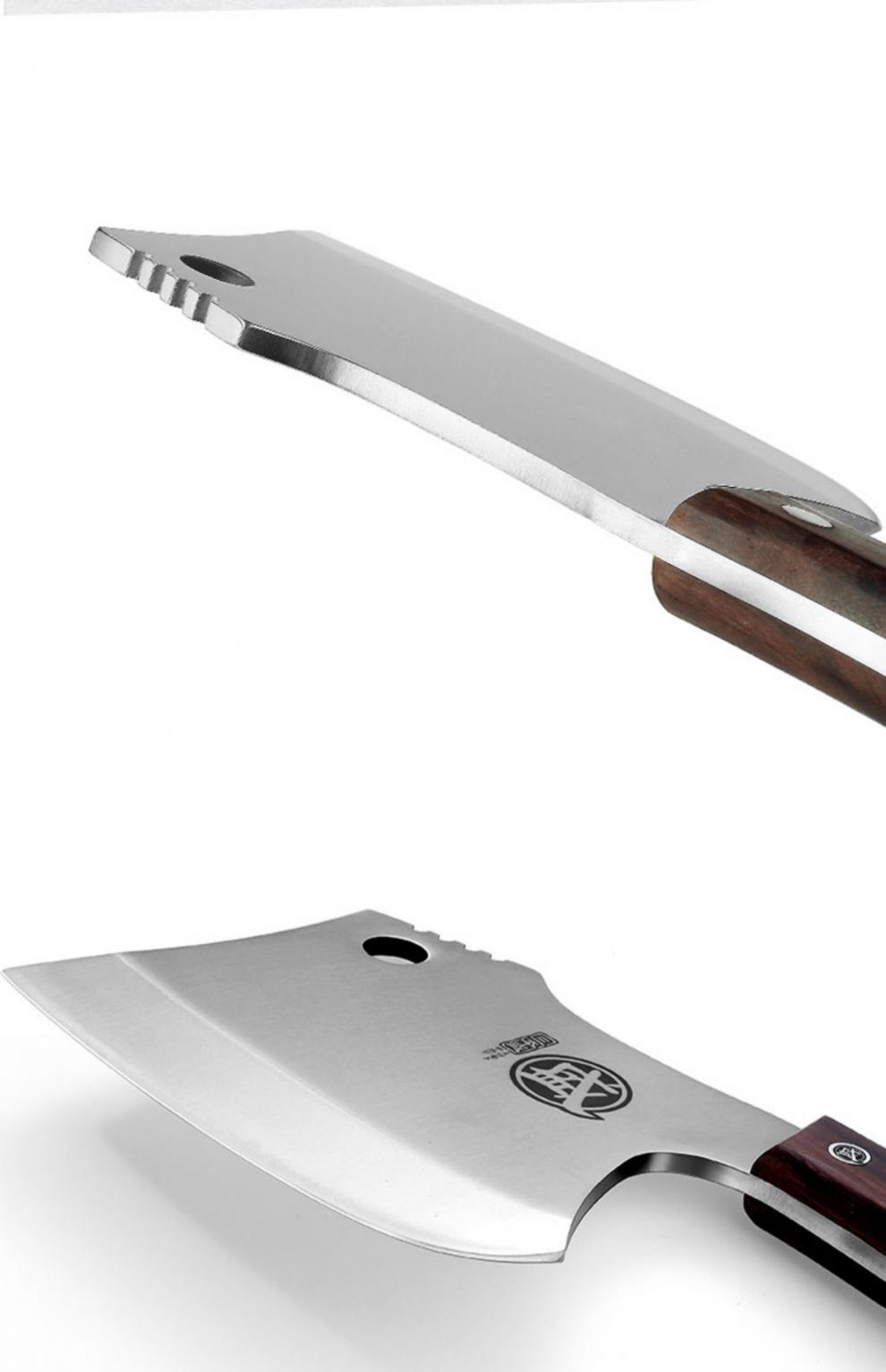 骨刀斩骨刀牛骨屠夫剁大骨头刀斩骨斧专用刀商用重型大坎刀 白色 60