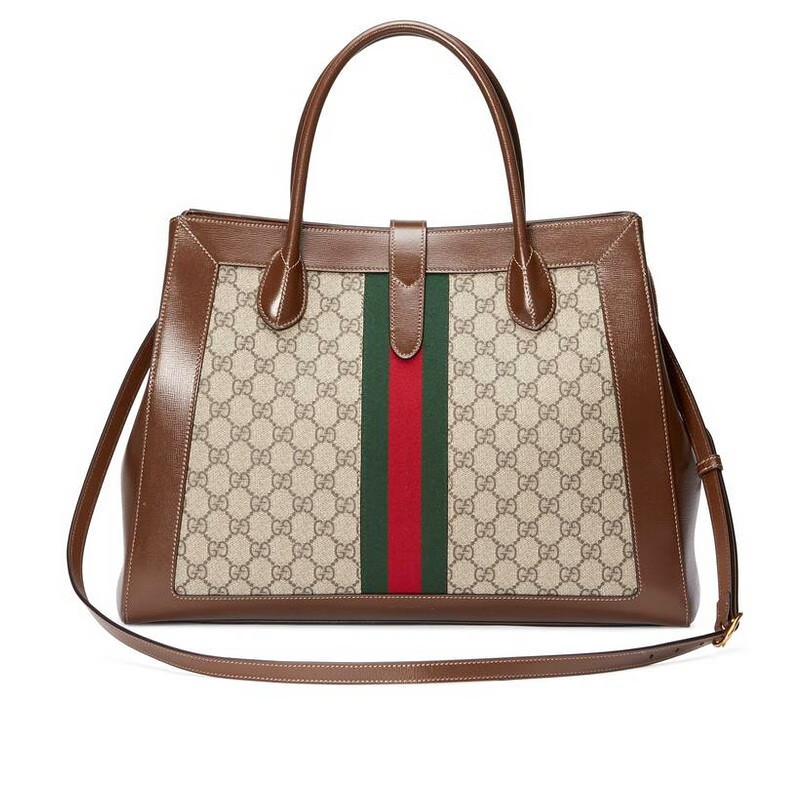 古驰gucci女士单肩斜挎包手提包jackie1961系列大号托特包6490162kqgg