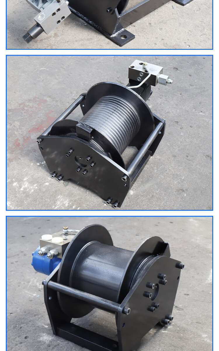 可液压绞车小型绞盘机卷扬机0.5-25吨适用中小型重型吊车船用 yzs-1.
