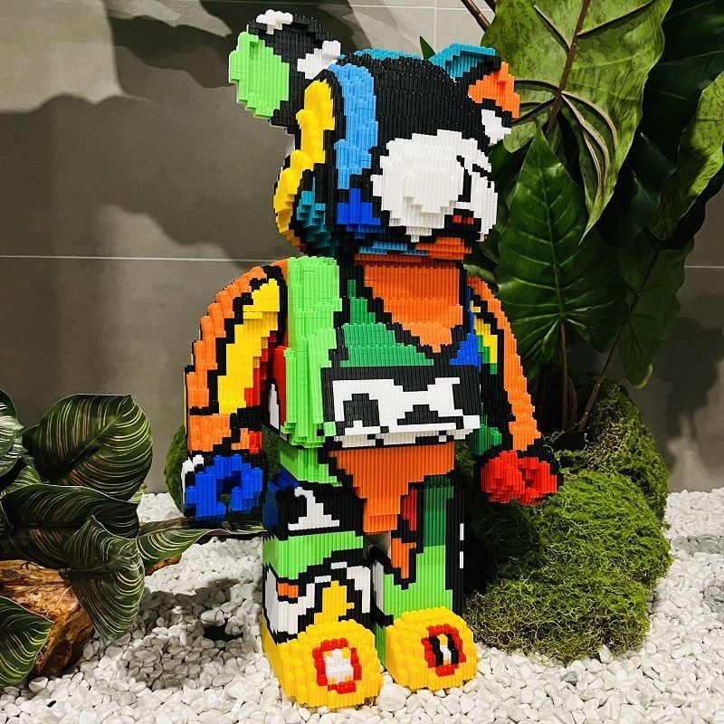 乐高lego旗舰微小颗粒拼装积木成年高难度玩具男孩女孩礼物暴力熊