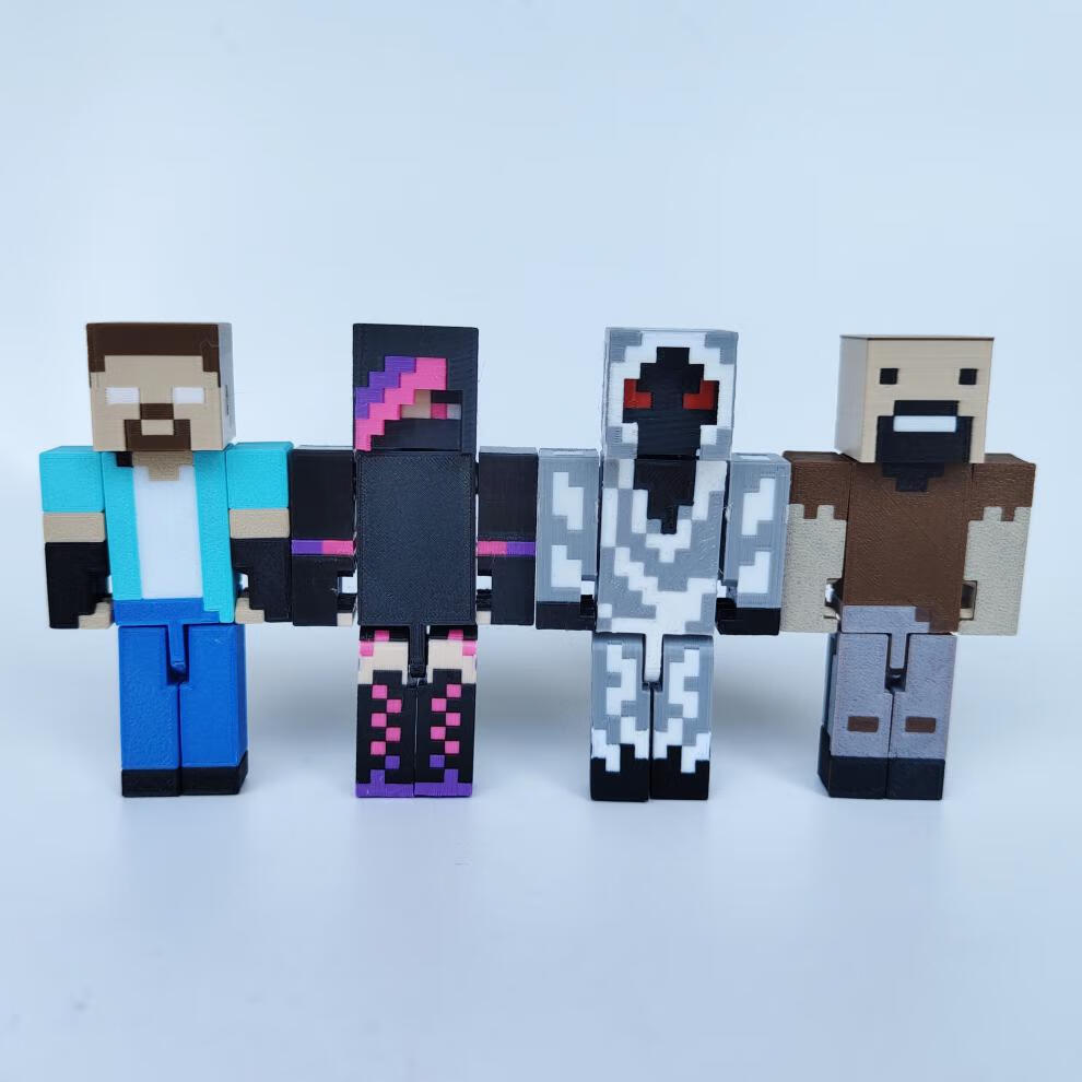 万代我的人物 mc玩具周边模型人仔dream303ceris末影georgehim玩偶