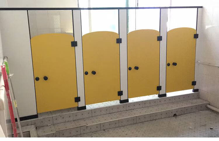 公厕隔断板 学校蹲便隔板公厕卫生间挡板厕所隔断门洗手间洗澡防水抗