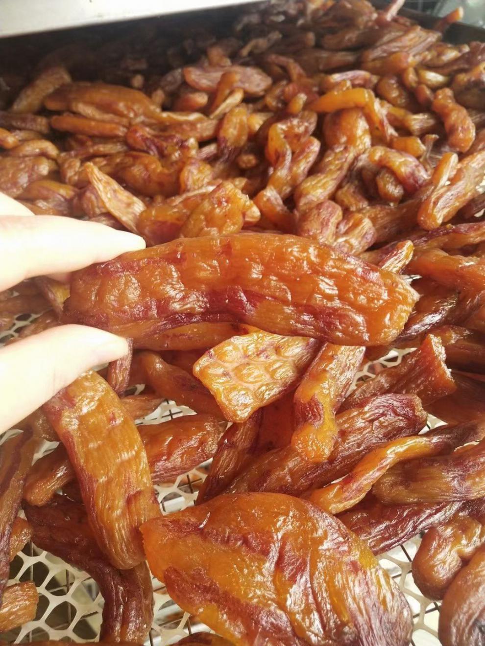 天目山农家红薯干软糯带皮番薯干小香薯休闲小零食自制倒蒸地瓜干