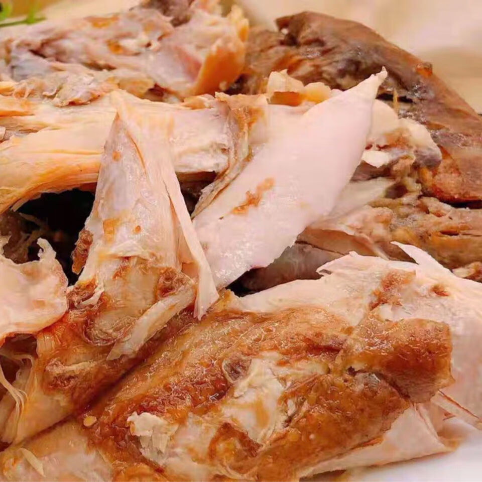 方老泰德州烧烤鸡500克山东德州特产麻油鸡鲁方斋真空装烧烤鸡整只