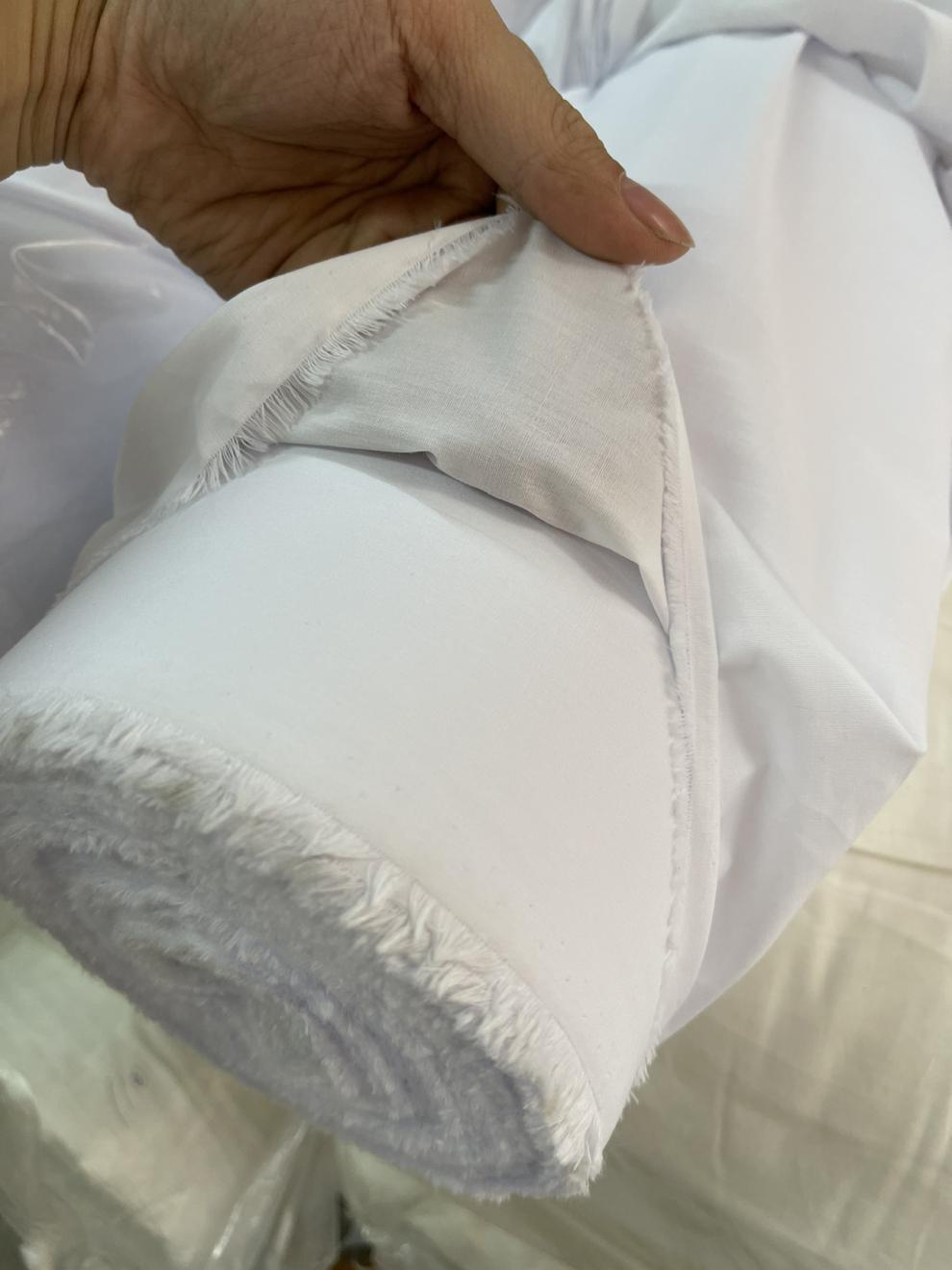 的确良白布 的确良布料 涤棉布料 衬衫面料 服装布料 手工布白布 床单