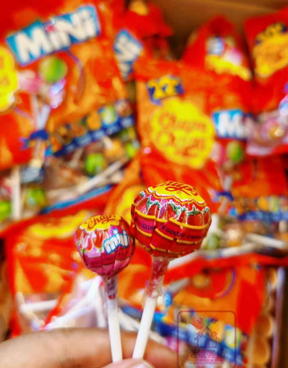 荷兰chupa珍宝珠mini迷你棒棒糖22支0脂肪水果糖英国儿童绿色16支常规