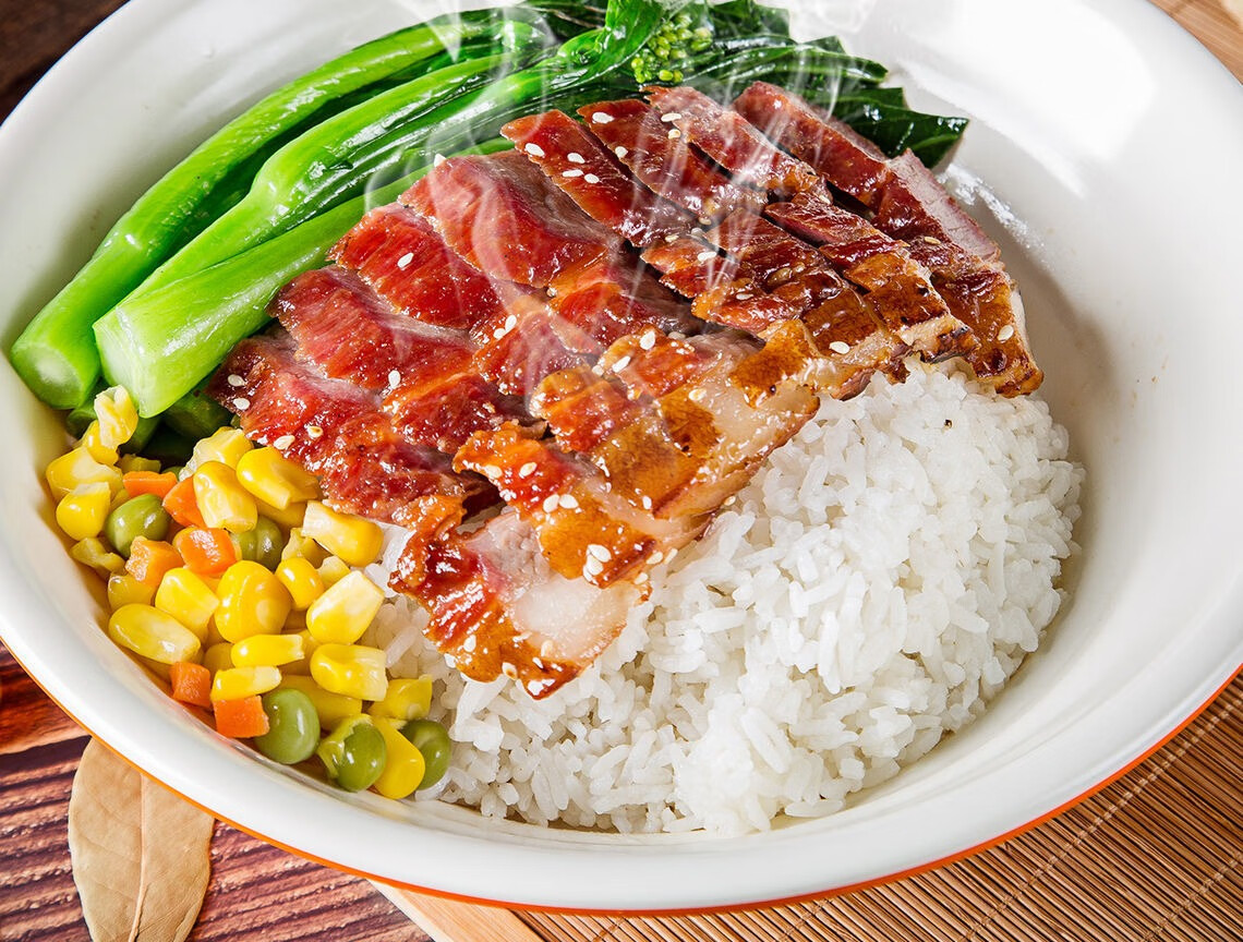 福大师蜜汁叉烧肉港式风味广式梅头肉瘦肉茶餐厅叉烧煲仔饭原材料