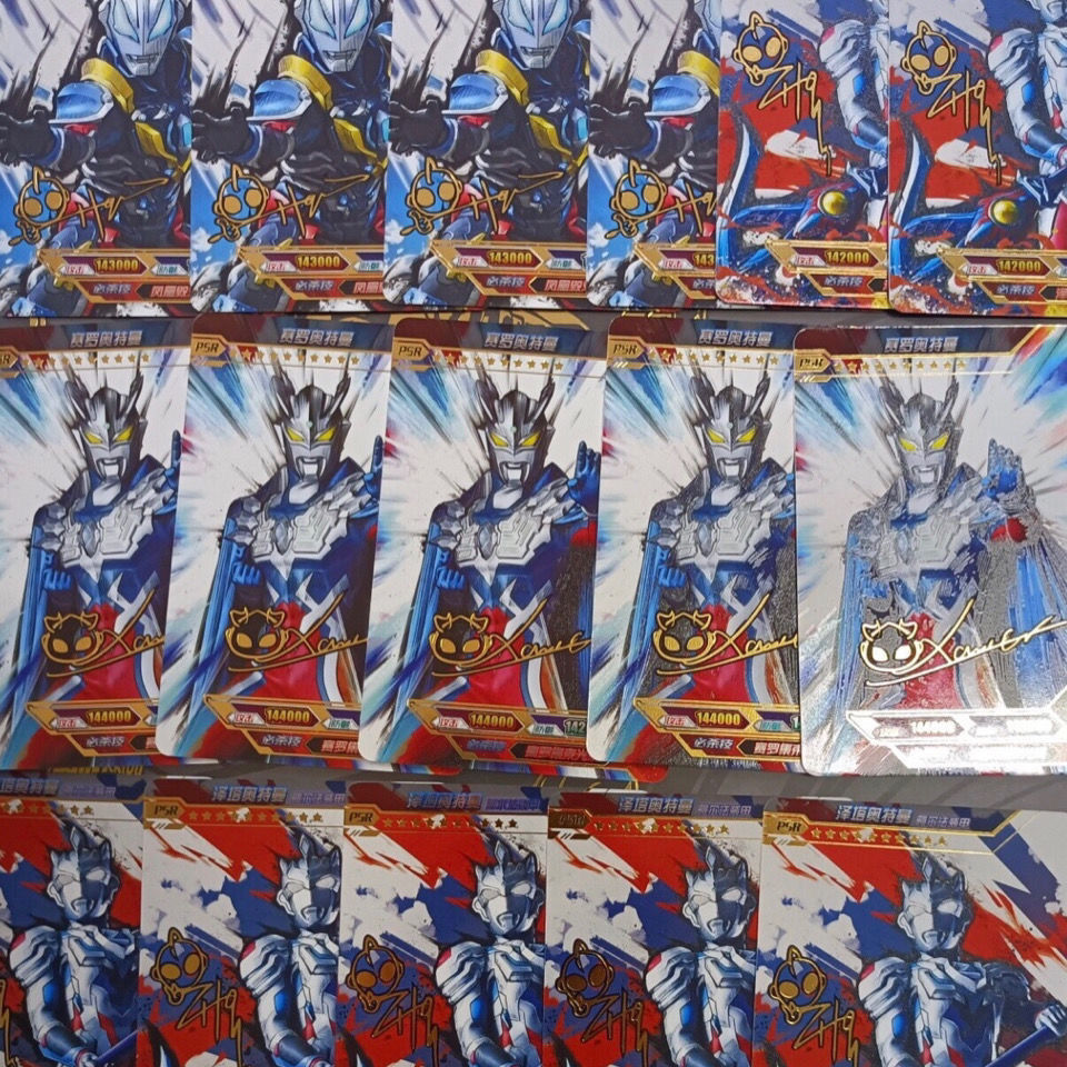 【好物】卡游奥特曼卡片psr签卡盲盒hr大头赛罗3d签名卡psr诺亚sp卡 1