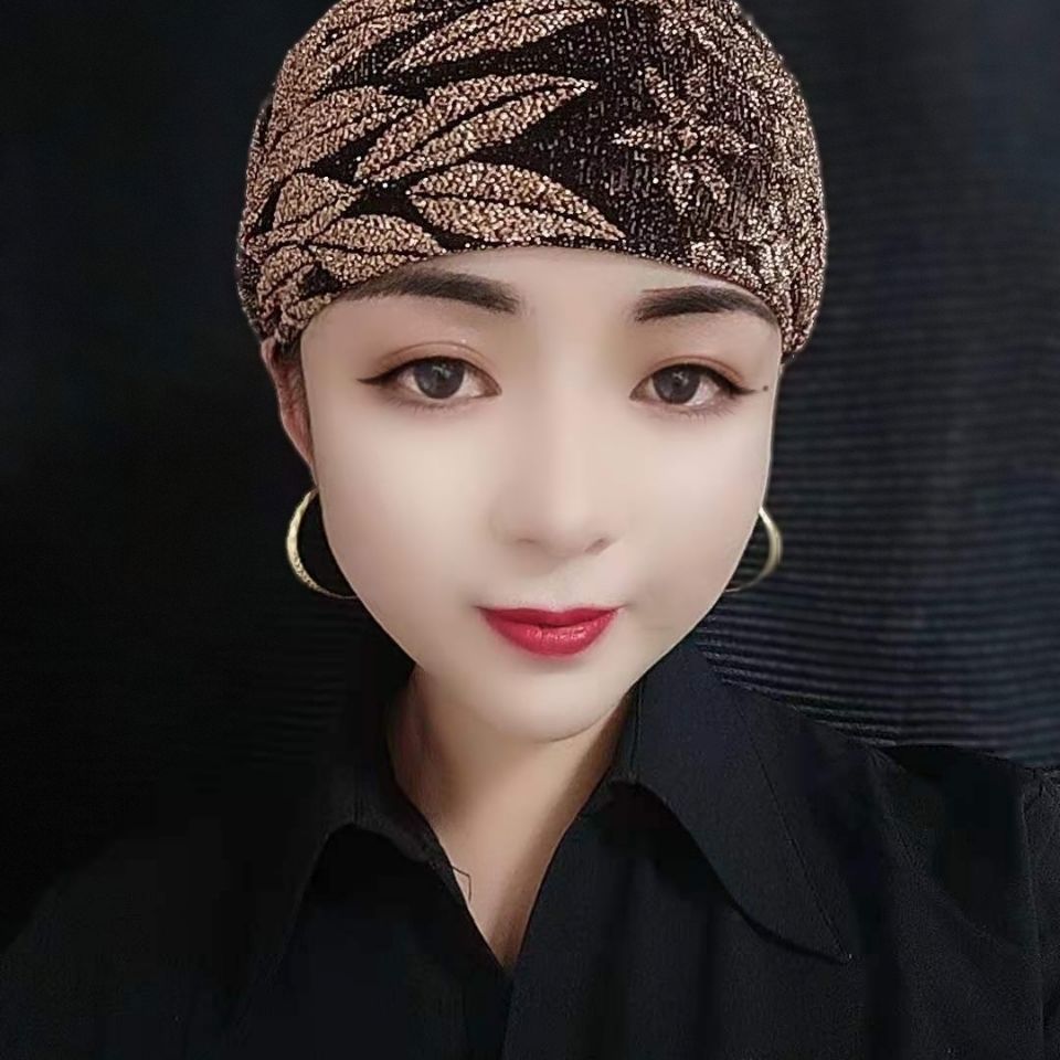 回族打底帽薄款时尚休闲款家居帽弹力小帽妈妈帽回民帽子包头1号色