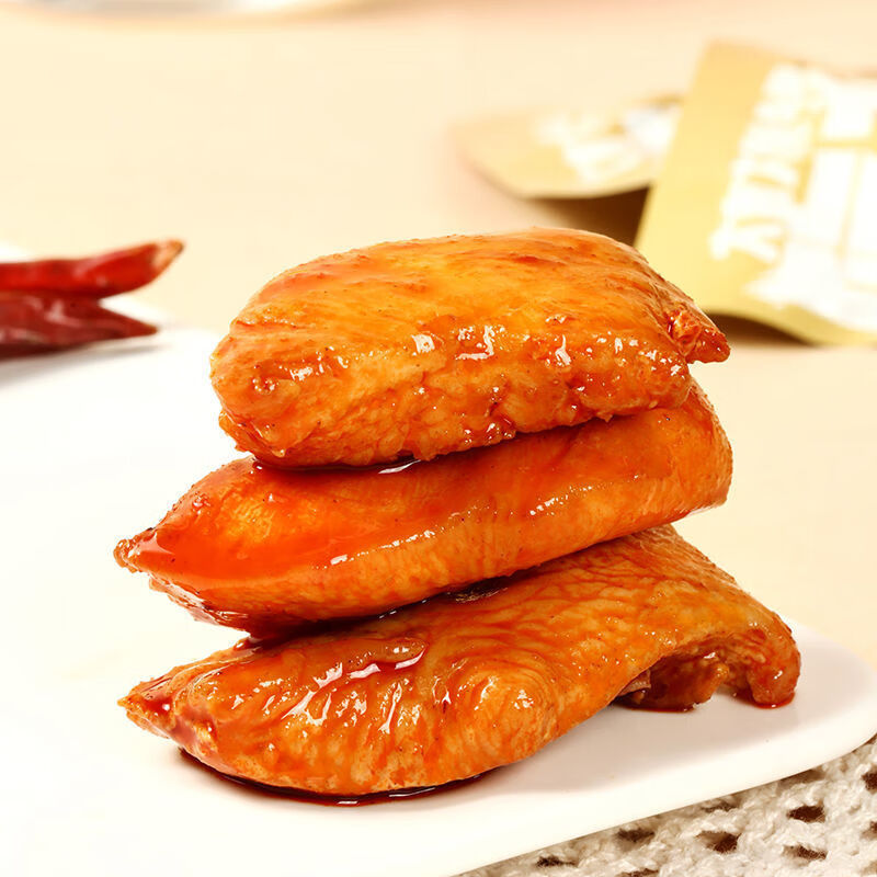 渔家翁吃击鸡排96克袋装香辣黑胡椒奥尔良味酱卤即食网红休闲食混合
