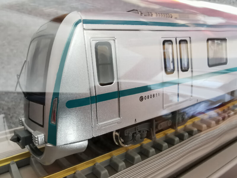 北京地铁模型12789号线轨道交通仿真合金摆件商务礼品沙盘模型1:68