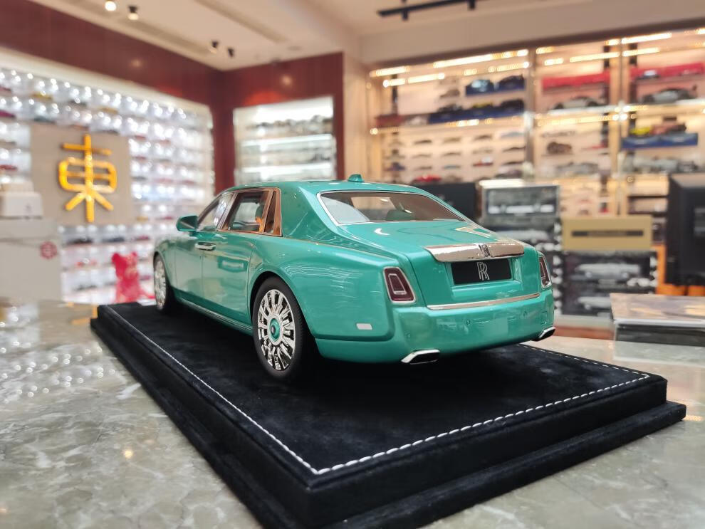 2020款劳斯莱斯车模幻影八代118限量版仿真树脂汽车模型礼品收藏礼物