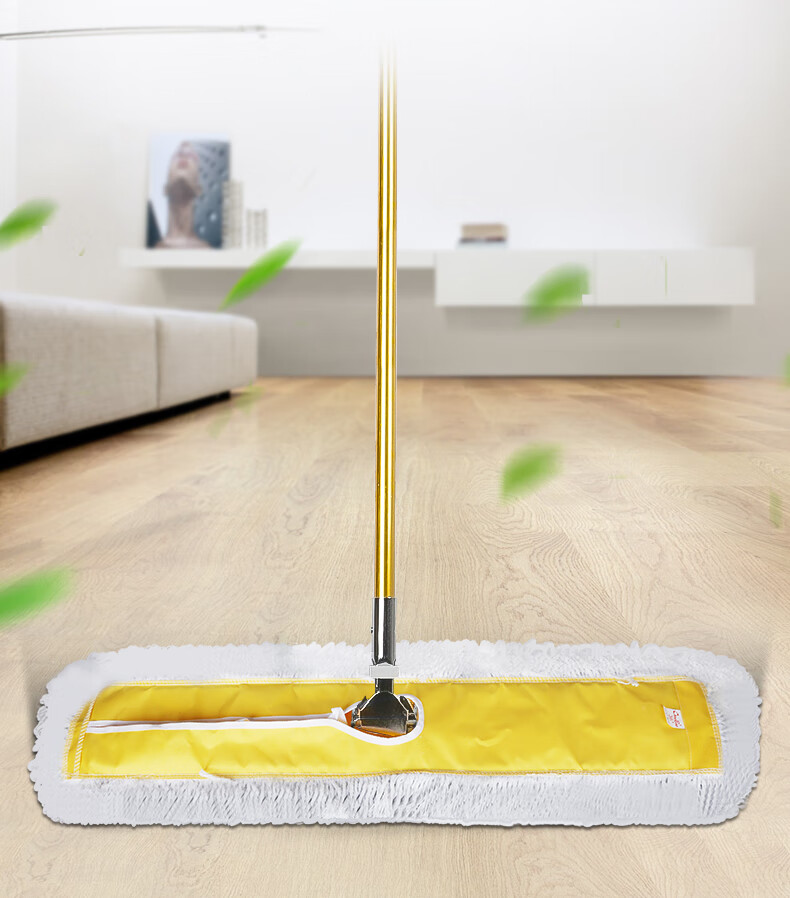 超宝尘推平板拖把 商用大码尘推酒店工厂瓷砖地板加厚加长棉线排拖 超