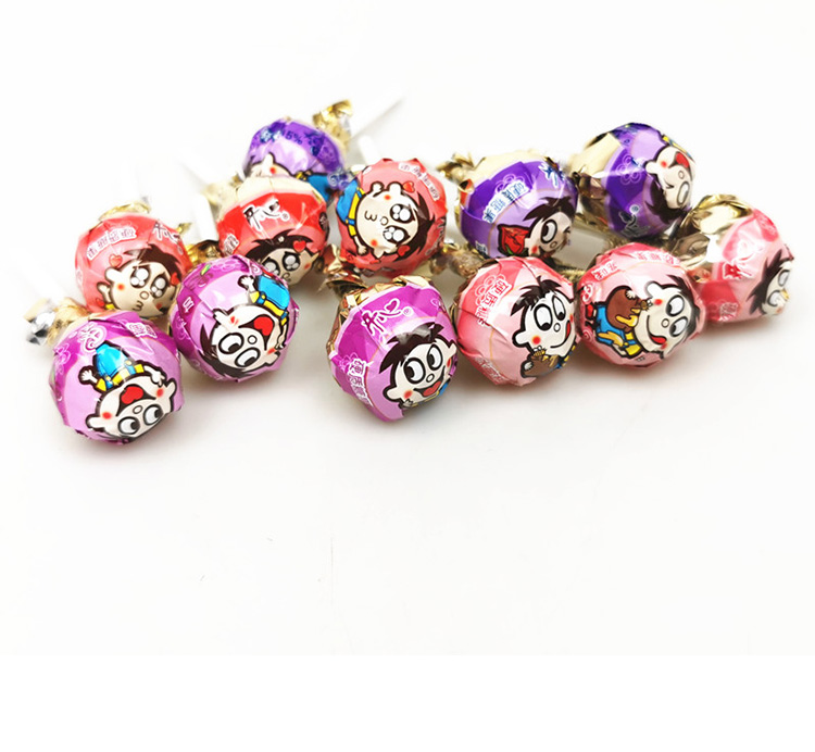 旺旺开心棒棒糖500g休闲果知棒零食婚庆喜糖儿童零食小吃5斤整箱