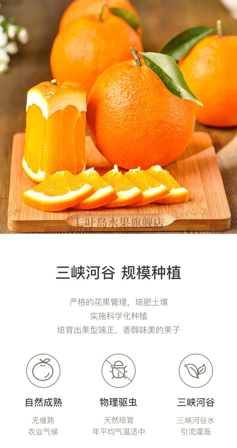 奉节脐橙新鲜水果脐橙礼盒春节送礼礼盒 10斤 严选礼盒装【图片 价格