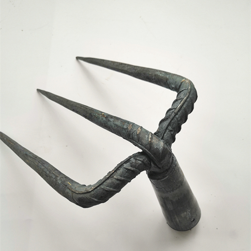 三齿耙松土耙钉耙三齿子二齿刨土豆农用耙子园林耙园艺耙翻地铁耙