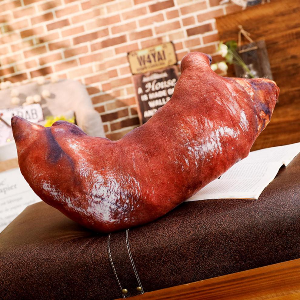 猪蹄抱枕 抖音毛绒玩具大号仿真食物玩偶靠垫个性整蛊生日礼物 60厘米