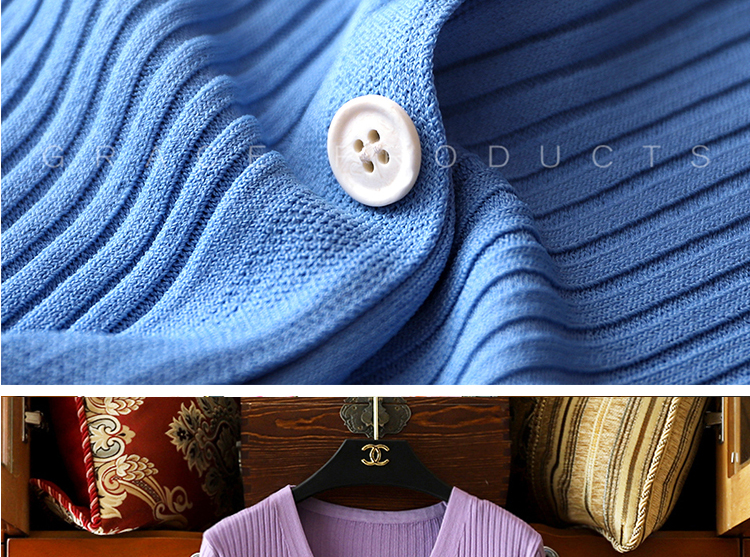 富贵鸟旗舰官方品牌店冰丝针织防晒开衫女配吊带的外搭小披肩短款外套