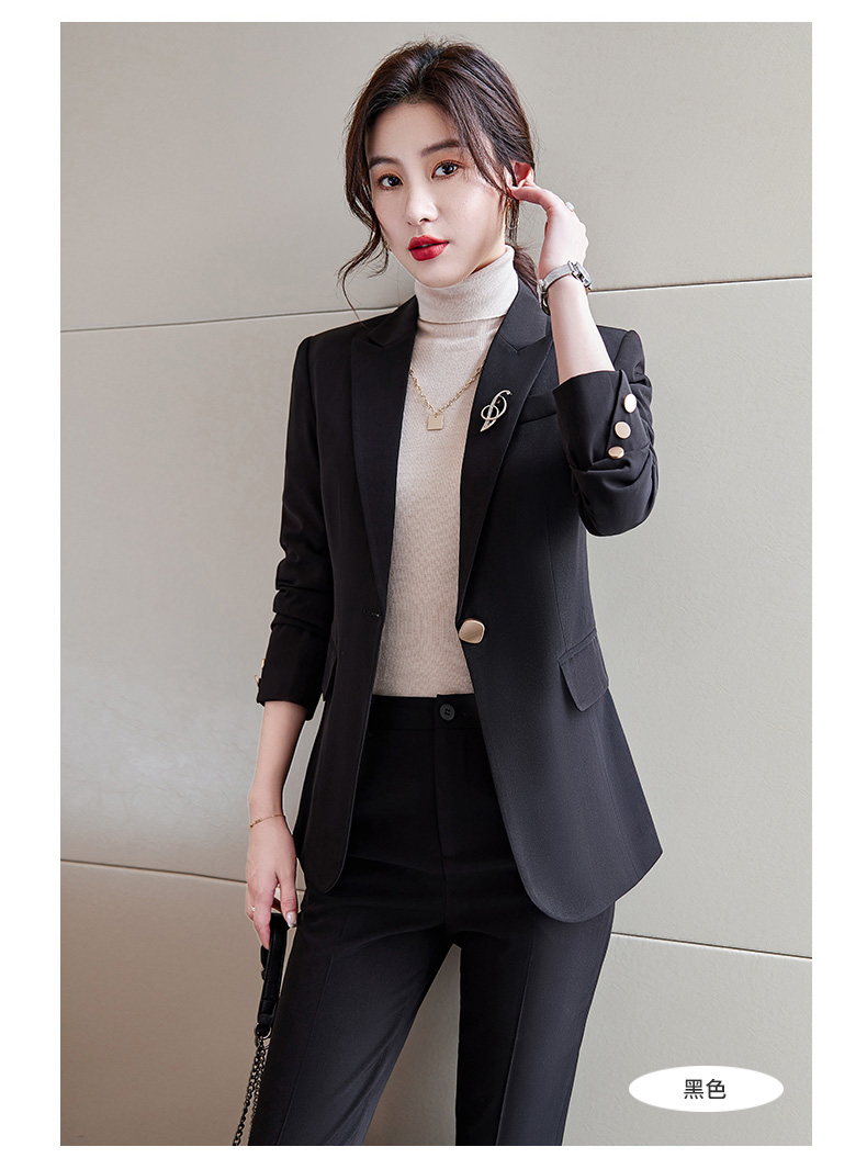 皮尔卡丹品牌女装新款小西装女高级感红色西装外套女春季2022气质女神