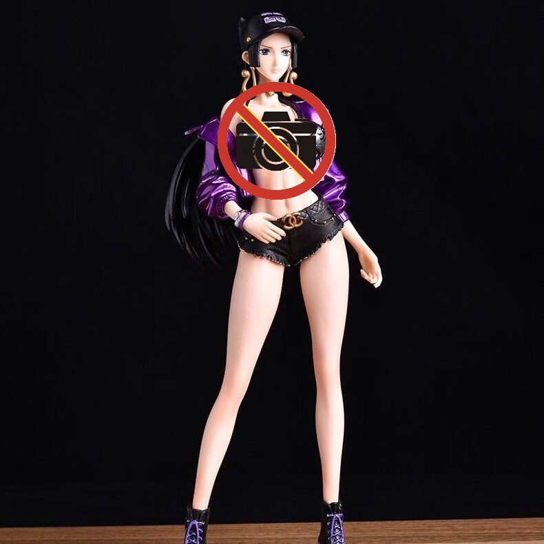 海贼王女帝手办超大 gk潮牌时尚潮流汉库克女帝 罗宾蛇姬娜美御姐摆件