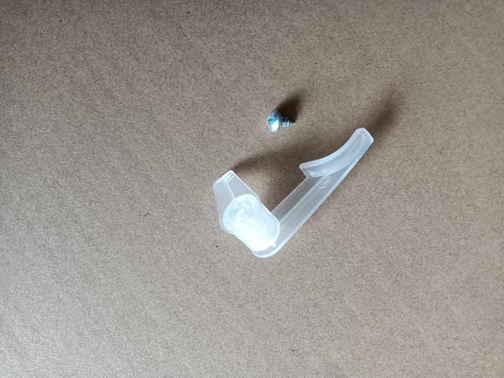 老式吸顶灯卡扣卡脚灯罩卡子塑料灯脚通用固定卡 卡脚卡扣10个【图片